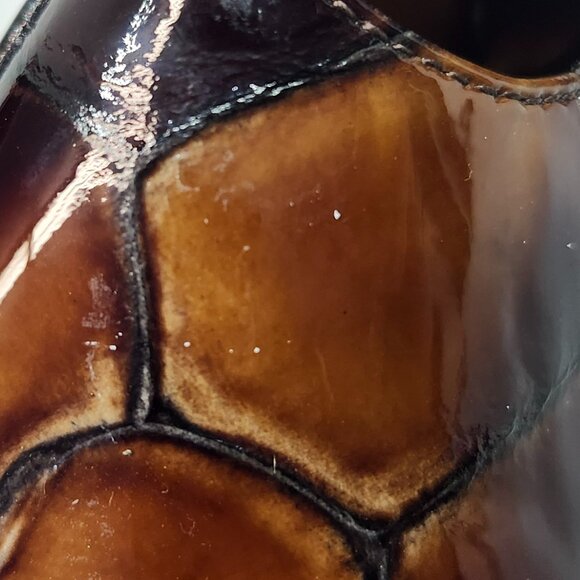 Donald J Plinter Women's Open Toe Leather Slingback Sandal Heel Size 8, 9.5 & 10 - Picture 6 of 6